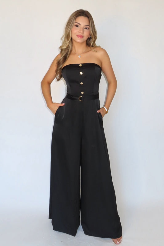 Naomi Satin jumpsuit