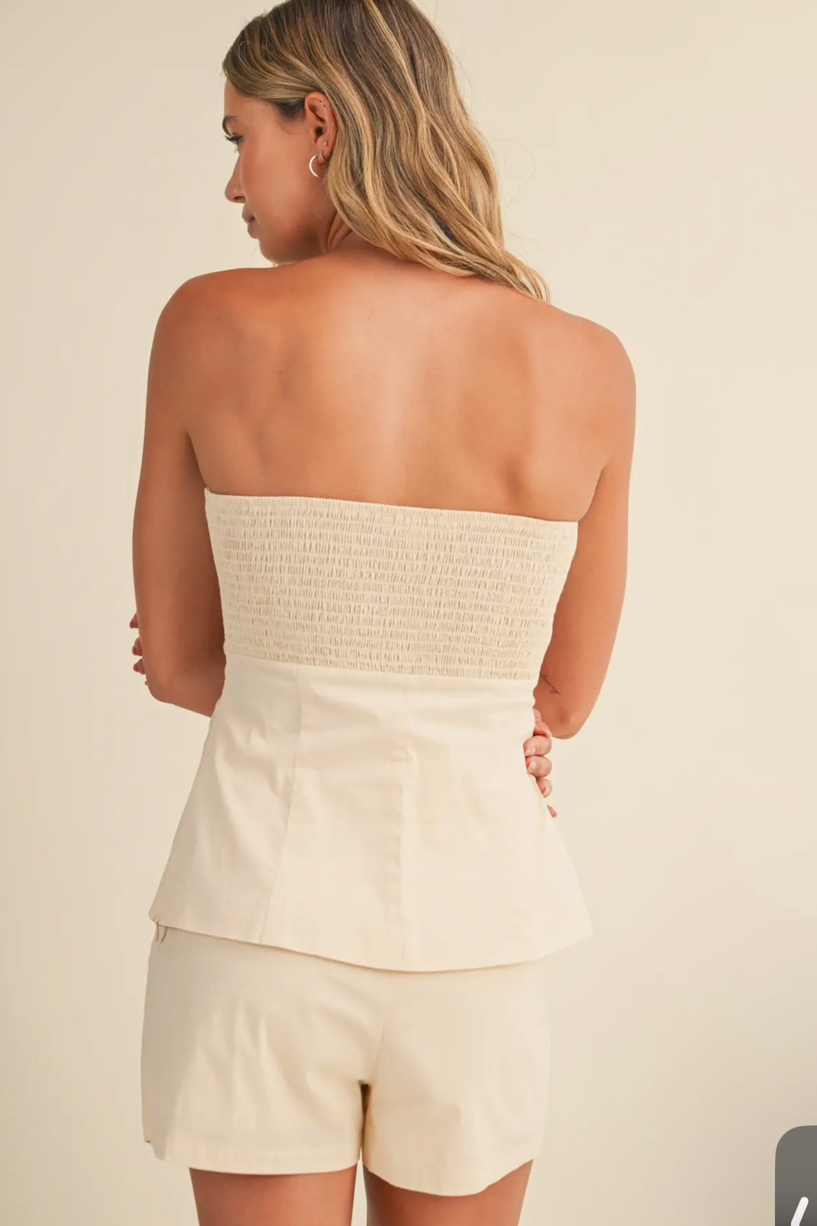 Blair Strapless top