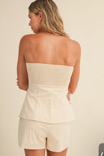 Blair Strapless top