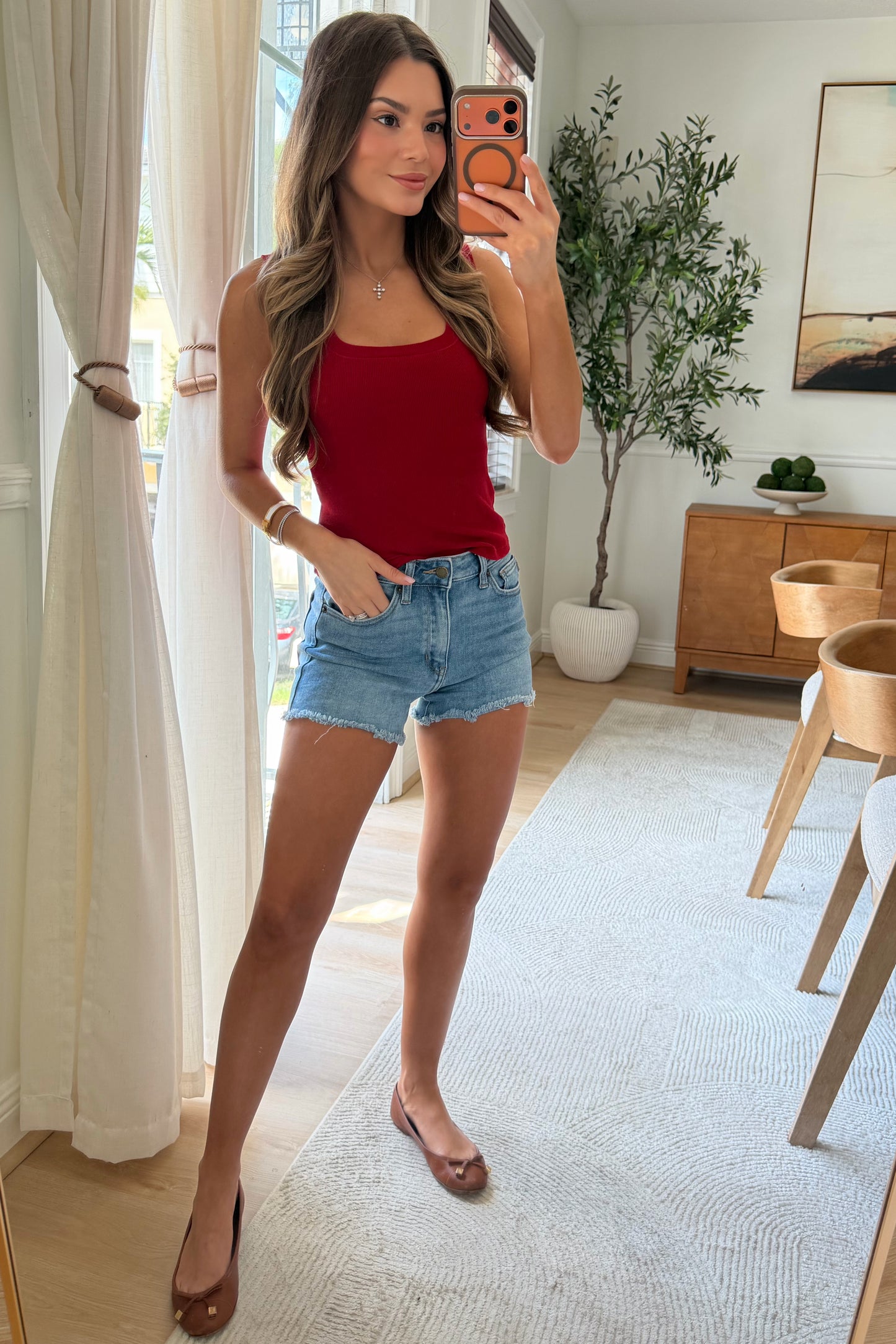 Klassy Rib Tank with bra