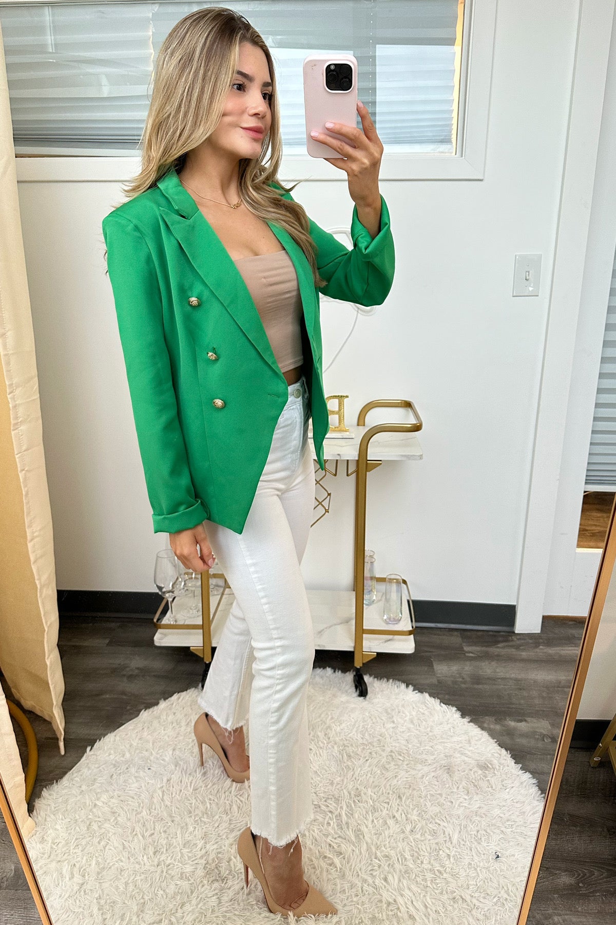 Serena blazer ( Kelly green)