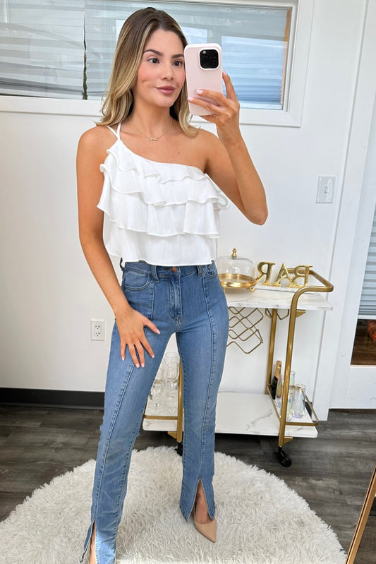 Evelyn One Shoulder blouse