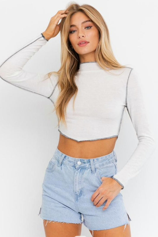 Vail Cropped knit